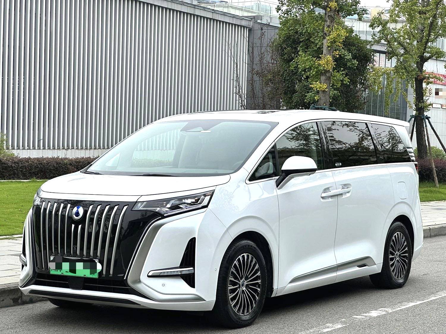 腾势 2022款 腾势D9 EV 600 四驱旗舰型 自动挡